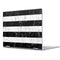 Black and White Striped Marble Pixelbook Skin